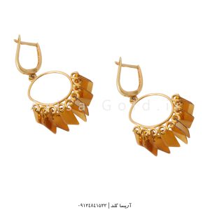 گوشواره پولکی لوزی کد : 1122